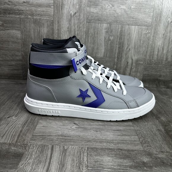 Converse Pro Blaze V2 Men's size 12 Sport Luxe Grey Blue Hightop Shoes - Picture 1 of 8